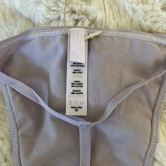 SKIMS T-String Thong Iris Mica Size 3X - Picture 5 of 5